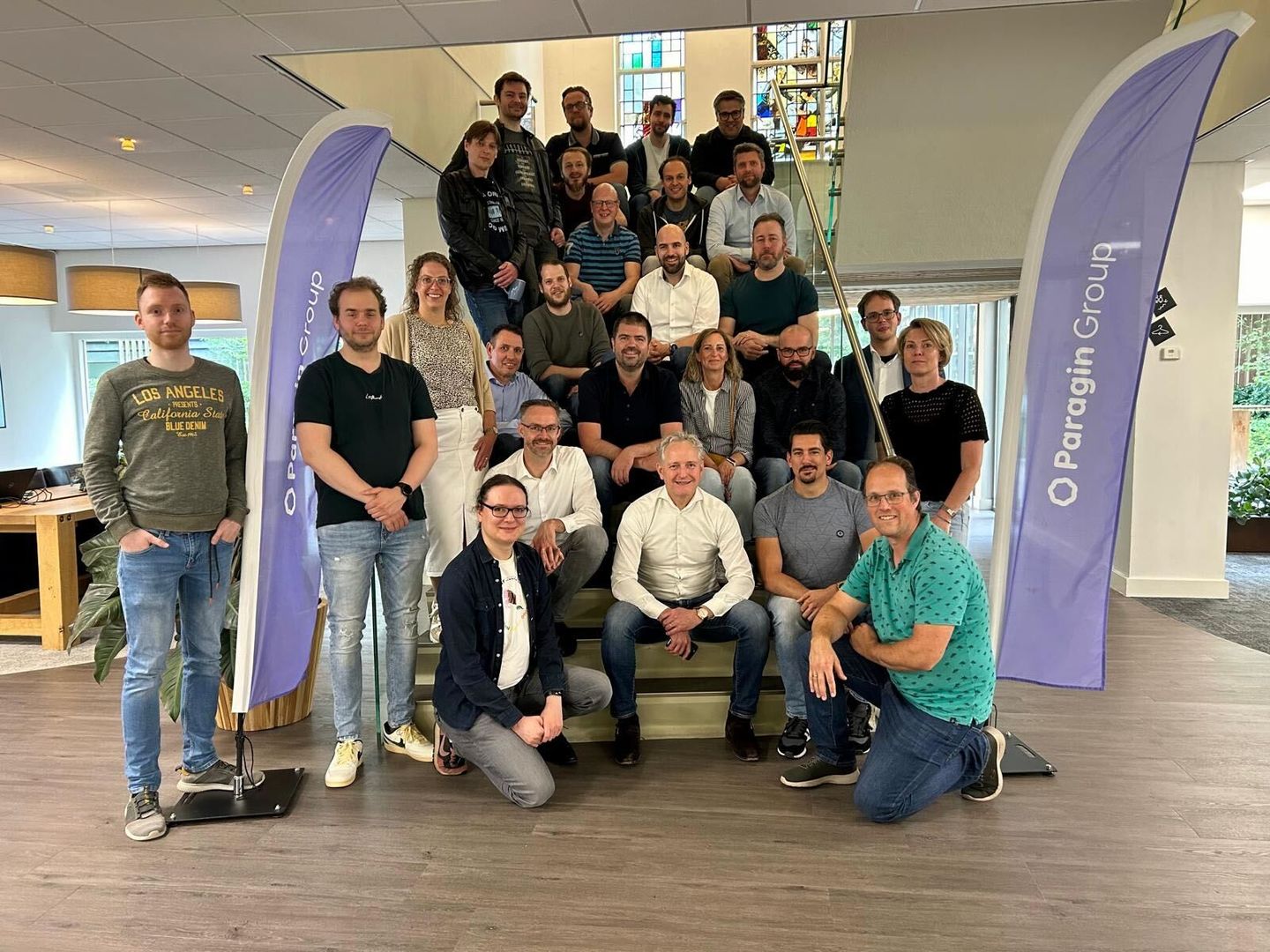 Xebic wordt onderdeel van Paragin Group (Foto genomen op kantoor in Ede).