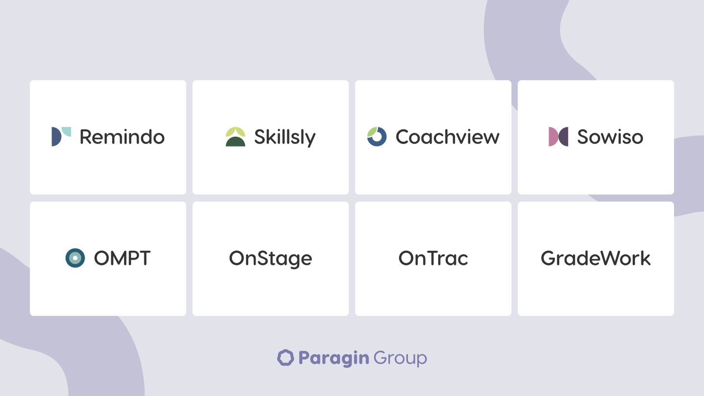 Image of all the Paragin Group product logos 